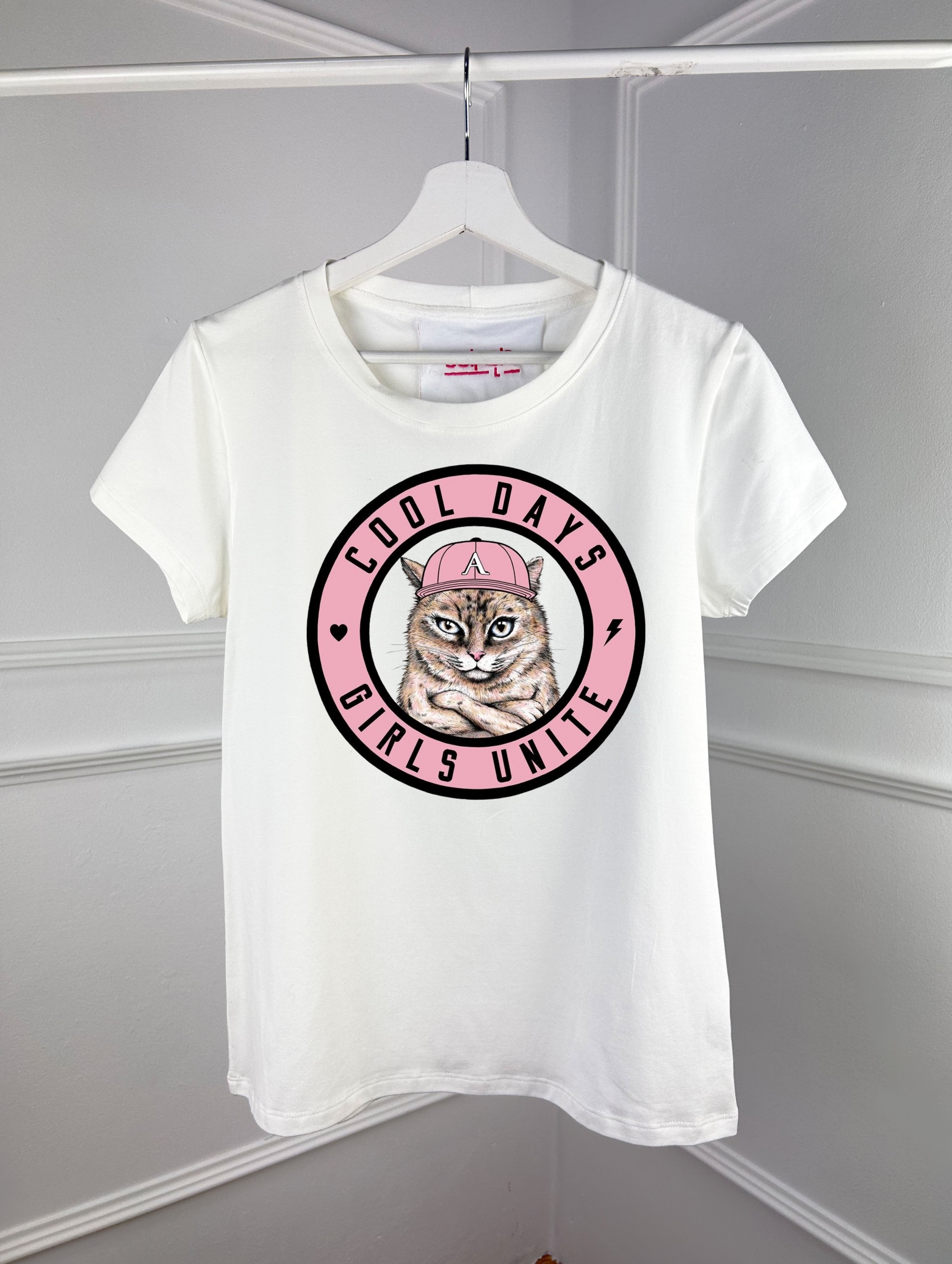 Дамска тениска pink Cat