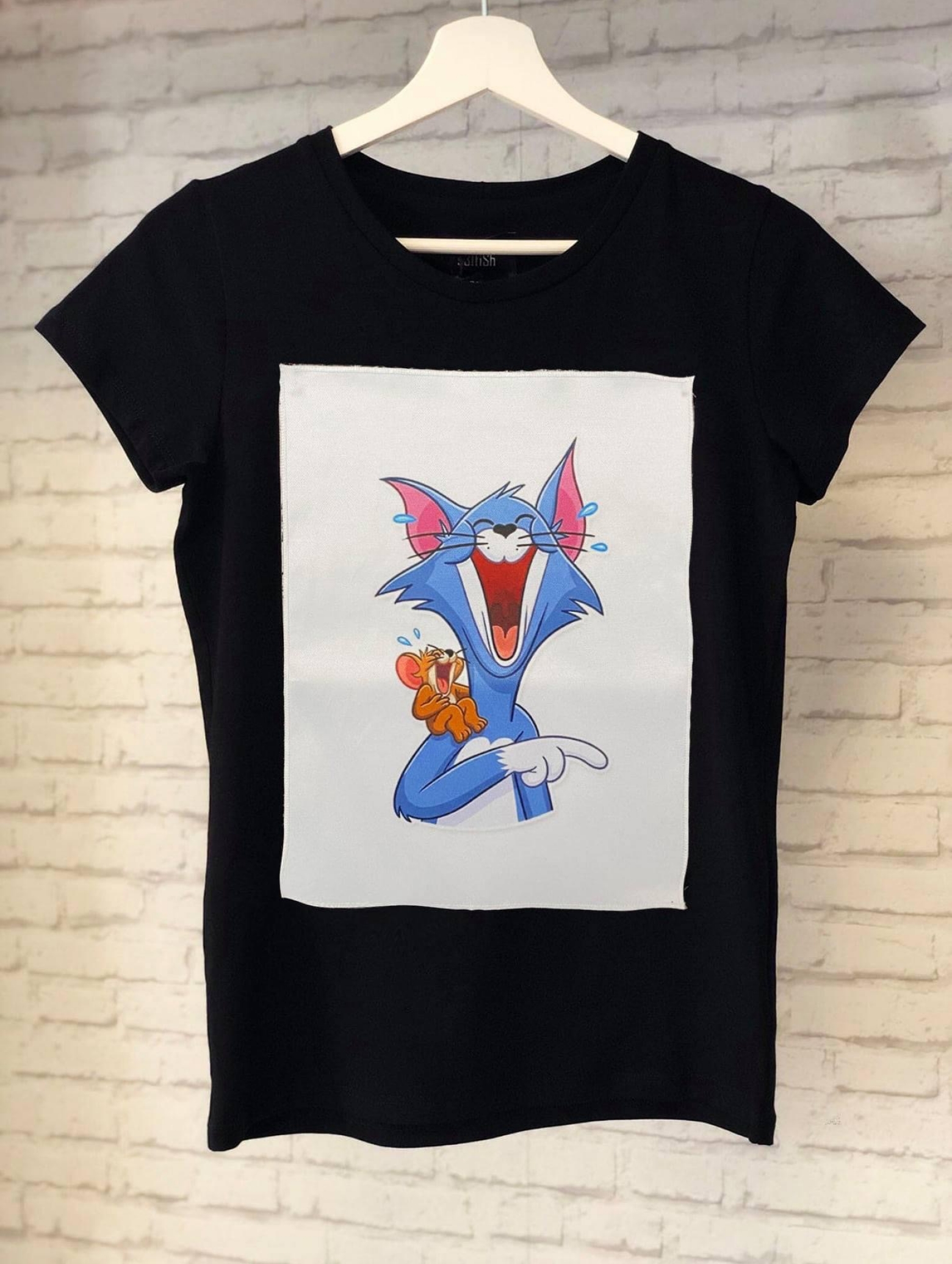 Дамска/Детска Тениска Tom And Jerry