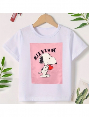 Детска Тениска S3lfish pink