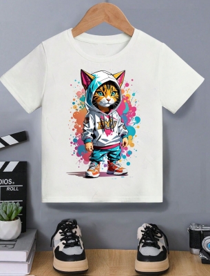 Детска Тениска Bad Cat