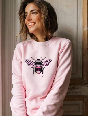 Ватирана Блуза pink Bee
