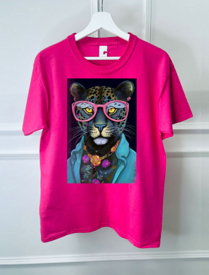 Тениска hello pink SALE