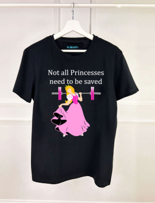 Тениска Not all princesses sale