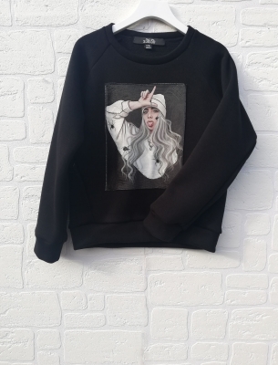 Суйтшърт Billie Eillish