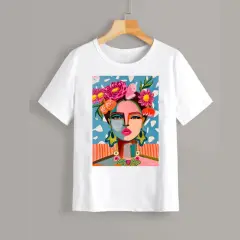 ШИРОКА ТЕНИСКА Flowers girl