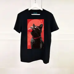 ШИРОКА ТЕНИСКА LAZY CAT