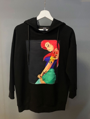 Дълъг Дамски Суитшърт Ariel