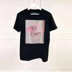 ШИРОКА ТЕНИСКА BE HAPPY