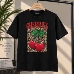 ШИРОКА ТЕНИСКА CHERRIES - S3lfish ШИРОКА ТЕНИСКА CHERRIES