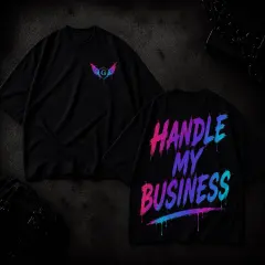 over size Тенискa Handle my bissines