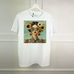 ШИРОКА ТЕНИСКА  SUNFLOWERS W