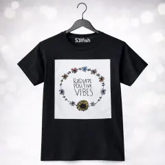 ШИРОКА ТЕНИСКА POSITIVE VIBES